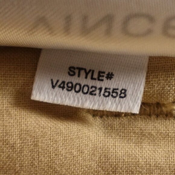 Vince Coin Pocket Chino Pant women's 0 khaki - Picture 12 of 12